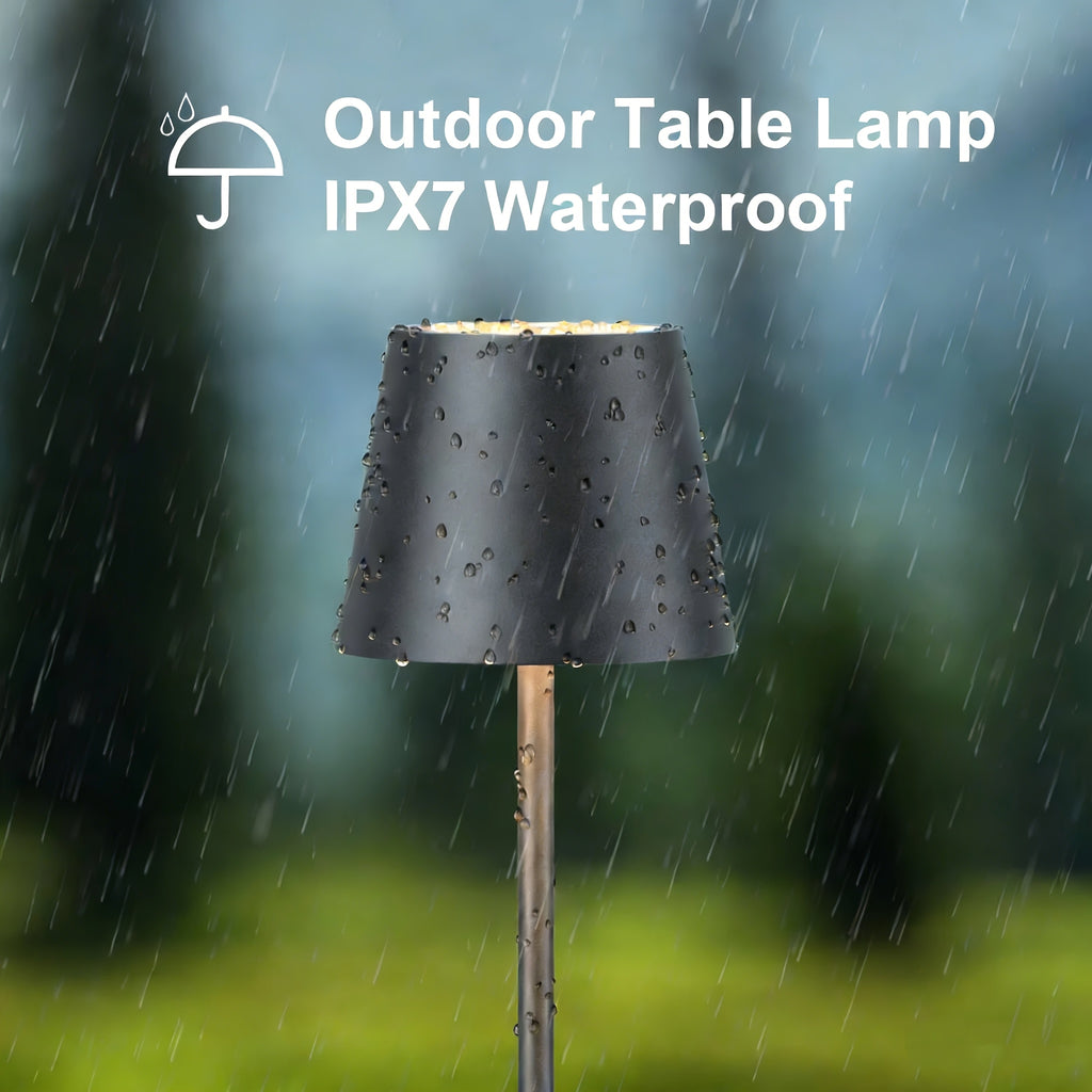 Lámpara de mesa para iluminación de dormitorio y escritorio | 2 L y Metal