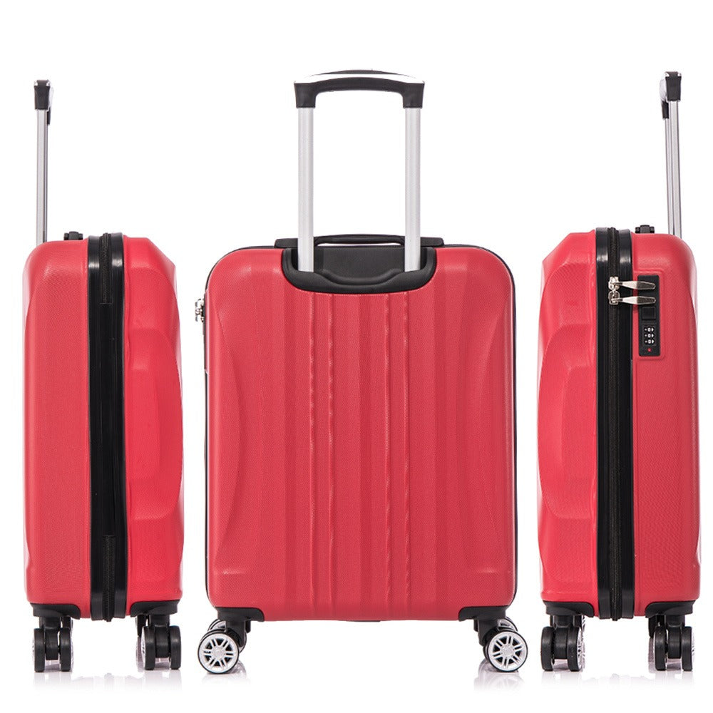 Maleta Cabina ABS 55x40x20cm (44L)- 20 Pulgadas - Negro/Azul/RosaDorado/Plateado/Amarillo/Rojo/Turquesa/Verde/Menta/Morada