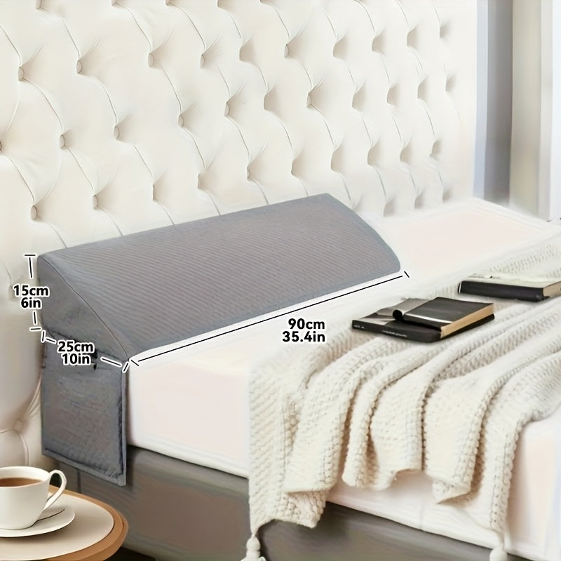 Almohada de cama | Almohada Cura para Cama, Relleno para Espacio de Cama, Almohadas Triangulares, Cierres de Cabecero, Reposacabezas para Dormir