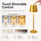 Lámpara de mesa para iluminación de dormitorio y escritorio | diseño funcional