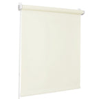 Persiana Enrollable para Ventana • CREMA • 32 tamaños • BOJANEK MINI PERSIANA ENROLLABLE • soportes ajustables • instalación sin taladro • persiana con mecanismo de cadena • cubierta protectora solar • ideal para salas, dormitorios, cocinas, oficinas • pe