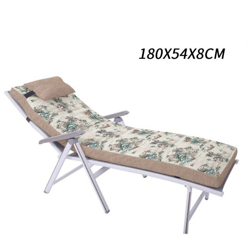 Cojín de espuma para tumbona de exterior, con funda lavable, suave, para sofá