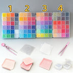 40000 cuentas de 2.6 mm para abalorios, kit combinado de 4 piezas para fundir cuentas con múltiples herramientas. Fabricación de joyas DIY, regalos festivos, kit para hacer joyas de cuentas, decoraciones festivas DIY, suministros para manualidades creativ