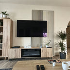 Paneles acústicos de fieltro y madera de 2/4 piezas de 120×60 cm, eficaces para el aislamiento acústico y la reducción de ruido para crear un espacio tranquilo y cómodo. Calidad prémium, fácil instalación, ideales para salas de estar, salas de reuniones y