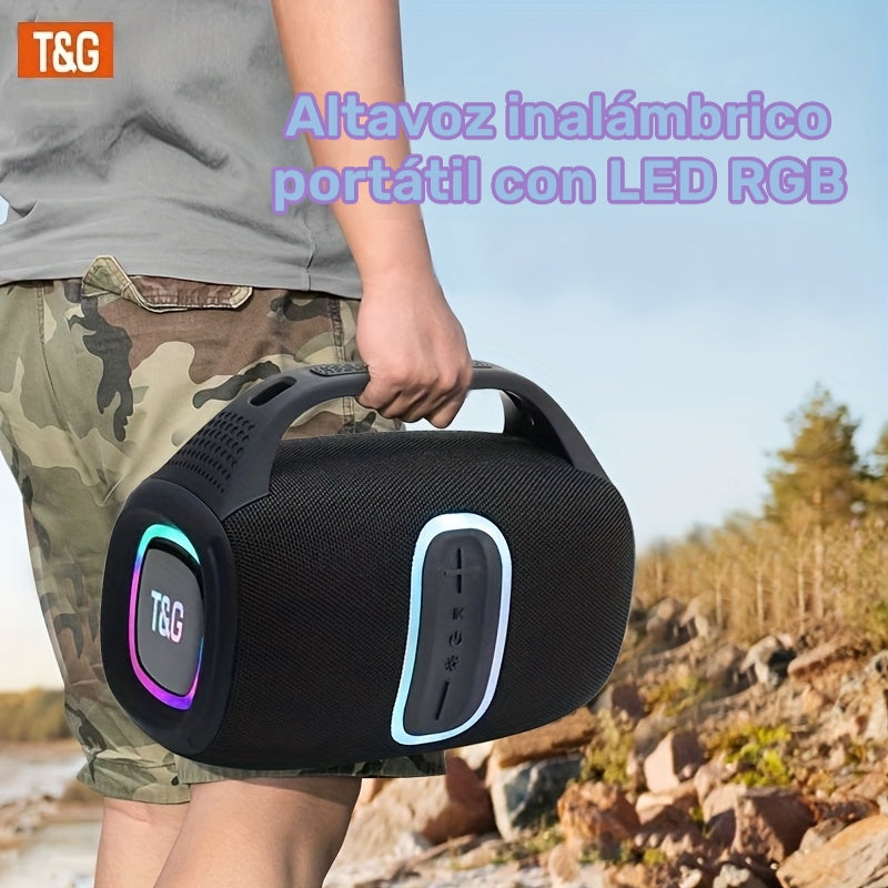 Altavoz Bluetooth para música en casa y al aire libre | 24W y 3600mAh