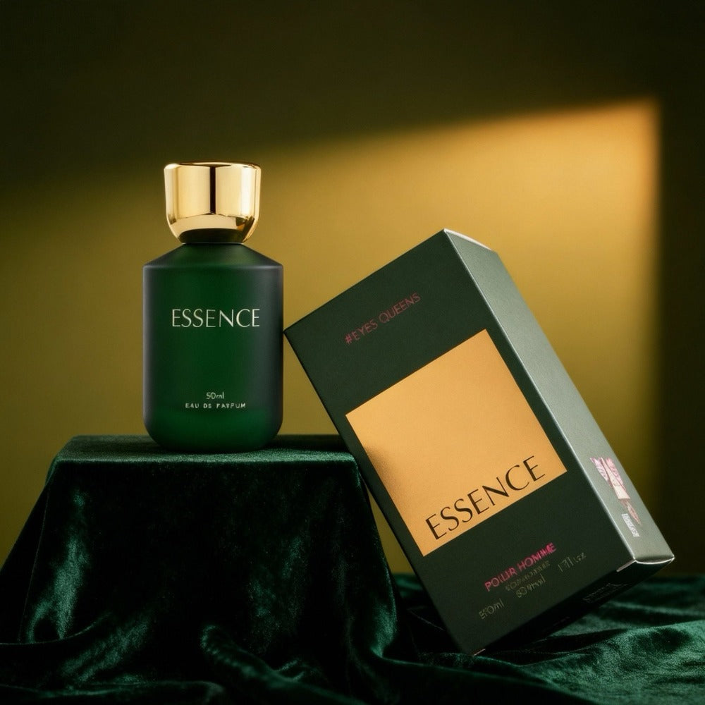 Perfume Esencia Pour Homme 50ml para Hombre | Eau de Parfum fresco y elegante con notas cítricas, acuáticas y amaderadas | Aroma masculino duradero