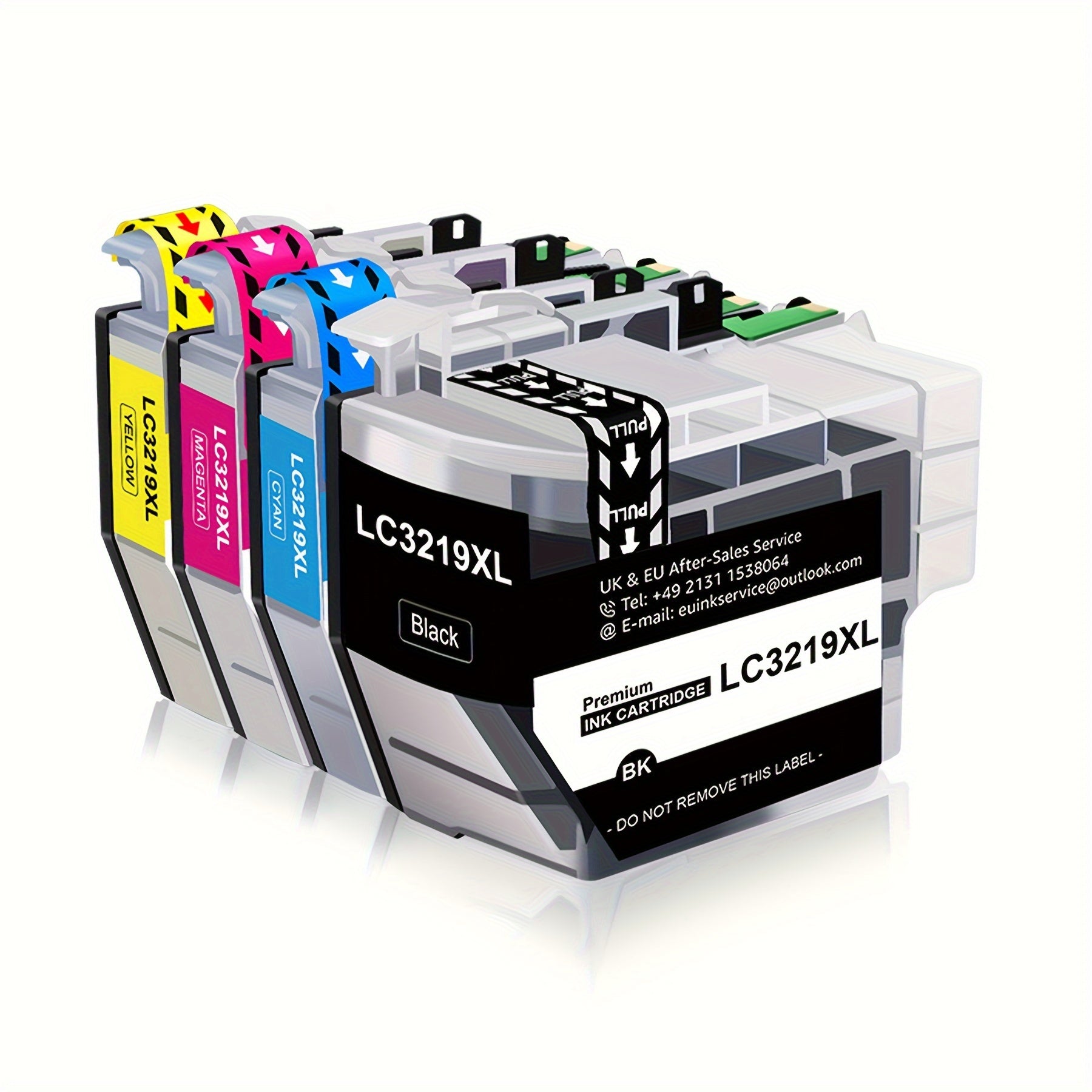 Cartucho de tinta | Cartuchos de impresora LC3219XL LC3219, compatibles con LC3217 LC 3219 XL LC 3219XL para Brother LC3219XL LC 3217 LC-3219XL
