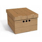 Caja de almacenamiento decorativa de cartón, 1 pieza, con estampado, para ropa, artículos pequeños, documentos, ideal para hogar, oficina o armario, dimensiones: 35x26.3x18.6 cm