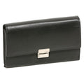 Billetera tipo server de cuero sintético de alta calidad, billetera espaciosa tipo caja registradora, amplia sección para monedas, diseño negro resistente, unisex, ideal para restaurantes, taxis, cafeterías y más