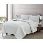Colcha Bouti Reversible Tacto suave Calidad superior Ligera de Verano - Cubrecama con Relieve Geométrico Termosellado, Estilo Moderno y Suave (Solo Colcha No incluye fundas)