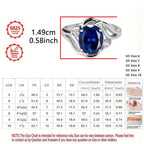 Anillo de moda para mujer, exquisito, de plata de ley 925, elegante y moderno, un anillo de joyería de alta gama para mujer con gran apariencia, adecuado para viajes de vacaciones, uso diario y es el regalo conmemorativo perfecto para amigos.