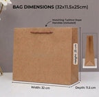 Pack de 12 Bolsas LUJO para Regalo con Asas de Cuerda,Bolsa Premium de Papel Grueso 230GSM，Fondo Reforzado, Ideales para Regalos, Eventos y Uso Profesional