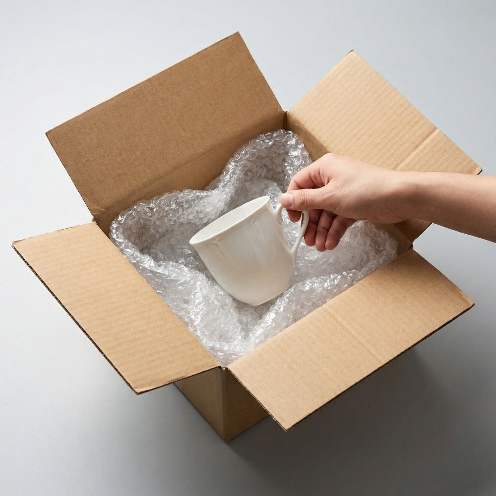 Caja de cartón marrón ondulado (Pack de 12-20 unidades) – 5 tamaños disponibles – Embalaje resistente para envíos y mudanzas – Fabricado en España