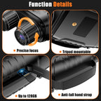 Gafas de visión nocturna para adultos, binoculares 1080P con cámara, gafas infrarrojas para cazador, dispositivos tecnológicos geniales para acampada/náutica, regalo de electrónica digital, regalos de caza para hombre/papá/esposo