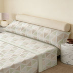 Juego de cama prémium de tres piezas: sábana bajera, sábana y funda de almohada. Suave y cómodo, disponible en varios colores y tamaños, fácil de cuidar.