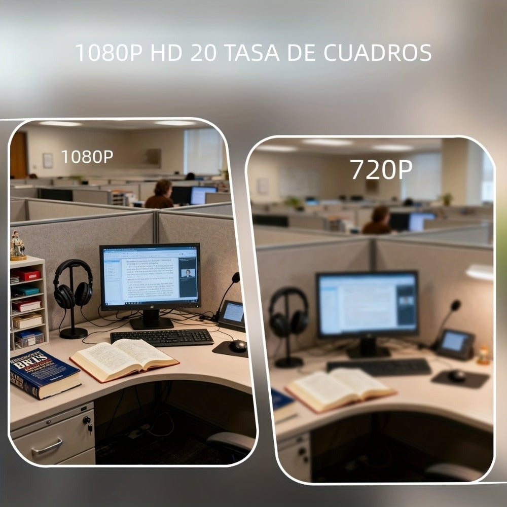 Cámara de Reloj Rectangular Inteligente, Cámara Inalámbrica Wifi 1080P con Visión Nocturna, Detección de Movimiento y Visualización Remota, Cámara de Vigilancia para Bebés/Personas Mayores/Mascotas, Seguridad Interior para el Hogar, Decoración de Escritor