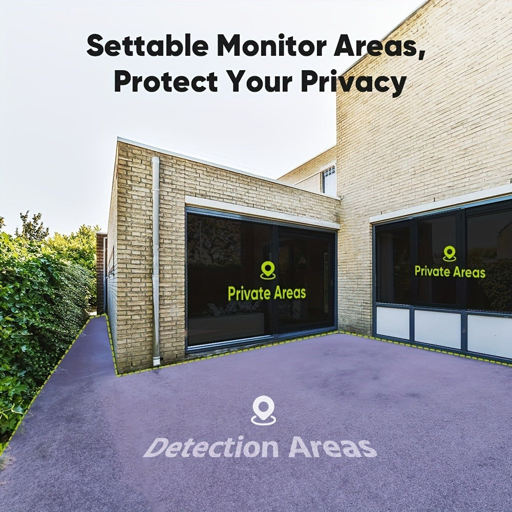 Sistema de Cámaras de Seguridad SANNCE 8CH 1080P, Grabadora de Video CCTV 5 en 1 con 4 Cámaras de Seguridad Cableadas, Visión Nocturna IR de 20m, Detección Inteligente de Personas/Vehículos, H.265+