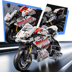 Serie de Ciencia y Tecnología: Coche de Ensueño, Motocicleta, Bloques de Construcción de Ciudad, Juguetes Montables, Regalos para Cumpleaños, Navidad, Acción de Gracias y Año Nuevo