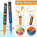 Rotuladores | Set de Marcadores Acrílicos Guangna de 288 Colores, Tinta Líquida, Rotuladores de Dibujo Artístico, Empaque Elegante para Pintura