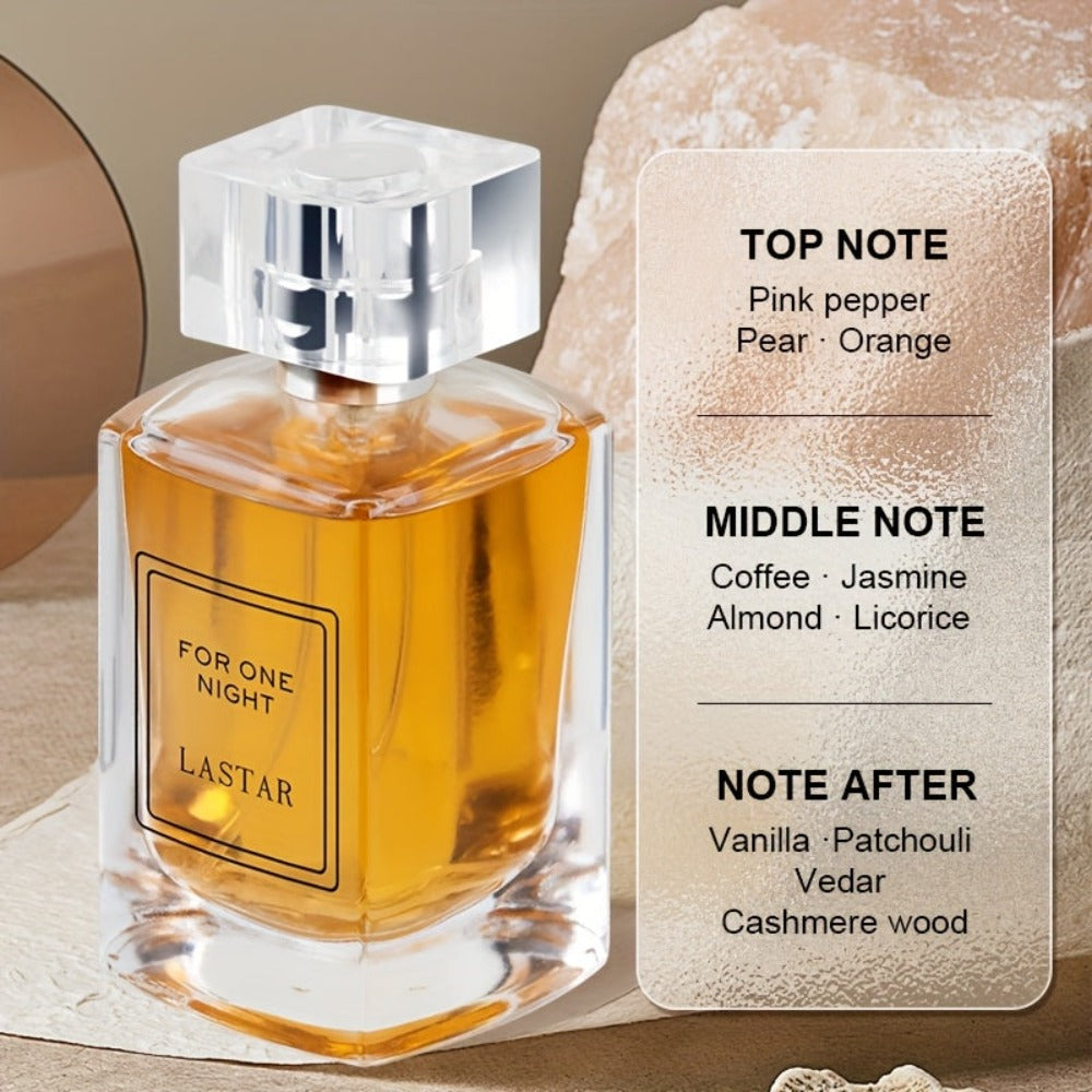 Perfume amaderado para hombre de 50 ml, cedro y pachulí, color ámbar, frasco de cristal exquisito, perfume de larga duración, para realzar el ambiente, adecuado para citas y fiestas, un regalo de festividades para tu novio