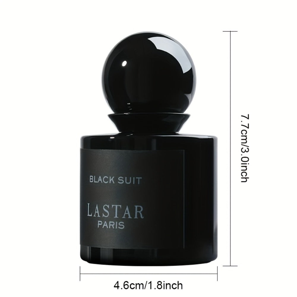 Fragancia Duradera para Hombre con un Aroma Fresco de Limón, Combinada con Patchouli Clásico y Ámbar, Mascar eficazmente los Olores y Proporciona Frescura Duradera. Ideal para Uso Diario, Fiestas, Viajes y Como Regalo para Cumpleaños o Días