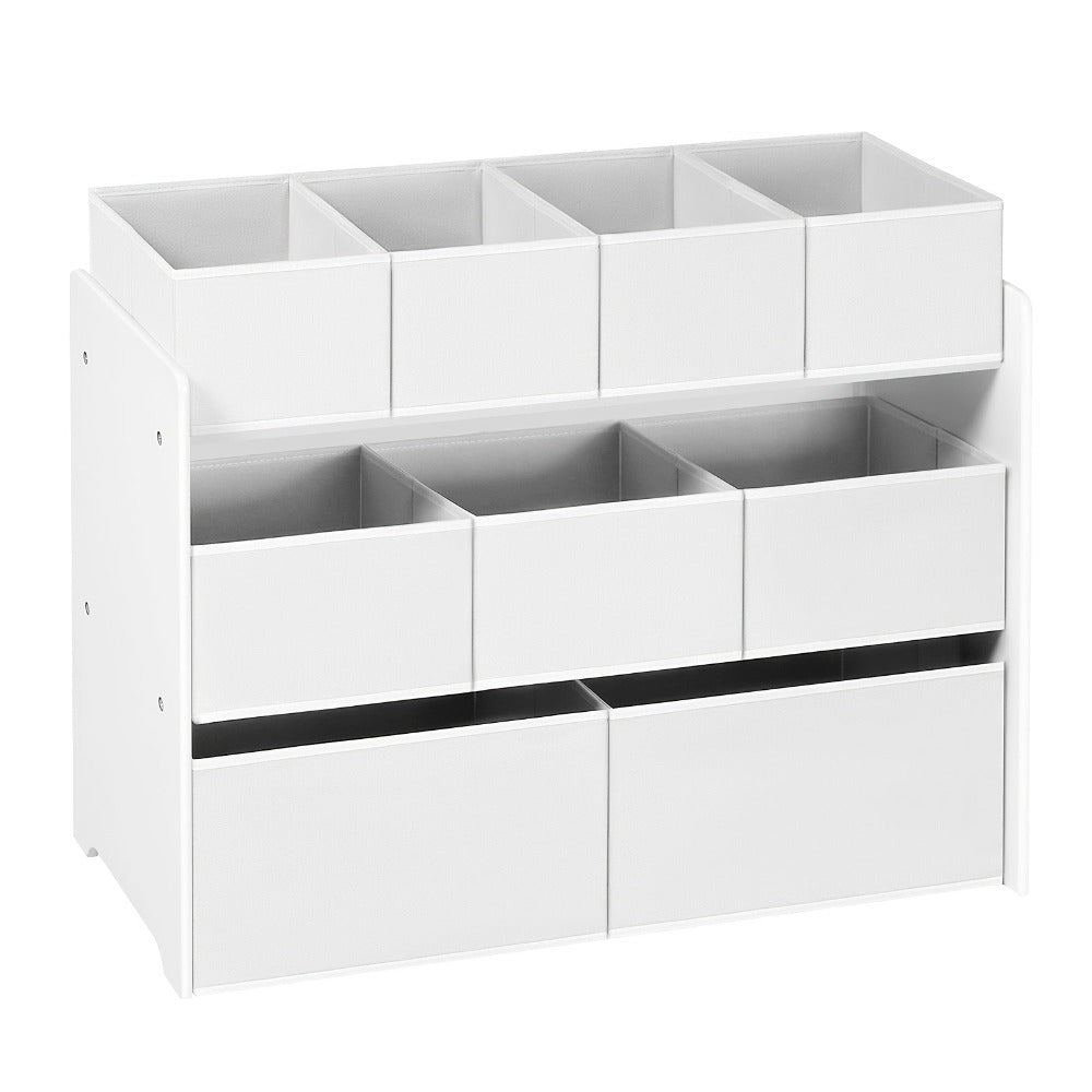 Gabinete de almacenamiento con cajones, 1 pieza, estante práctico, artículos de almacenamiento, se puede usar como estantería, estante de almacenamiento, estante de tres niveles con múltiples cajones, caja de almacenamiento de tela no tejid