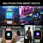 GWENLAND Pro Smartwatch - Pantalla de 4.65cm, IP68 | Monitor de Fitness con Llamadas y Mensajes, Más de 100 Modos de Ejercicio, Podómetro, Distancia - Compatible con Android y Teléfono detail image - detail view 10