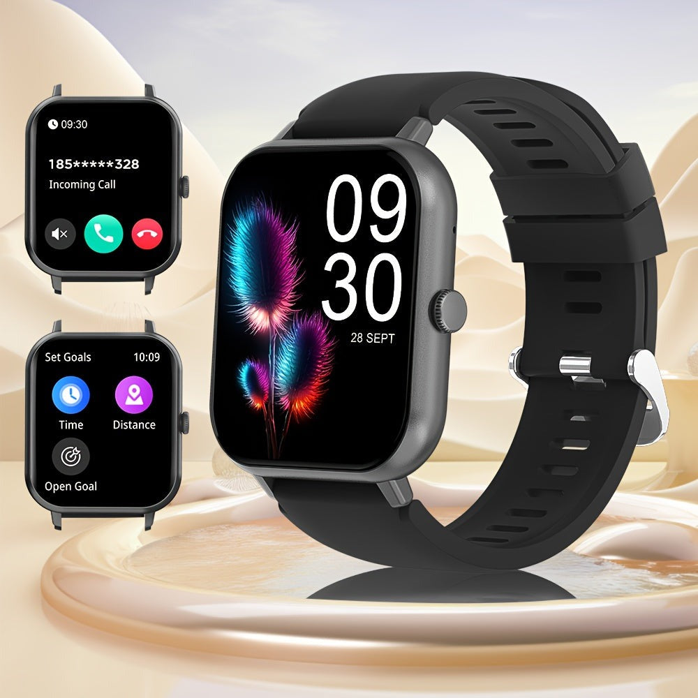 GWENLAND Pro Smartwatch - Pantalla de 4.65cm, IP68 | Monitor de Fitness con Llamadas y Mensajes, Más de 100 Modos de Ejercicio, Podómetro, Distancia - Compatible con Android y Teléfono detail image - detail view 3