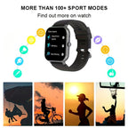 GWENLAND Pro Smartwatch - Pantalla de 4.65cm, IP68 | Monitor de Fitness con Llamadas y Mensajes, Más de 100 Modos de Ejercicio, Podómetro, Distancia - Compatible con Android y Teléfono detail image - detail view 6