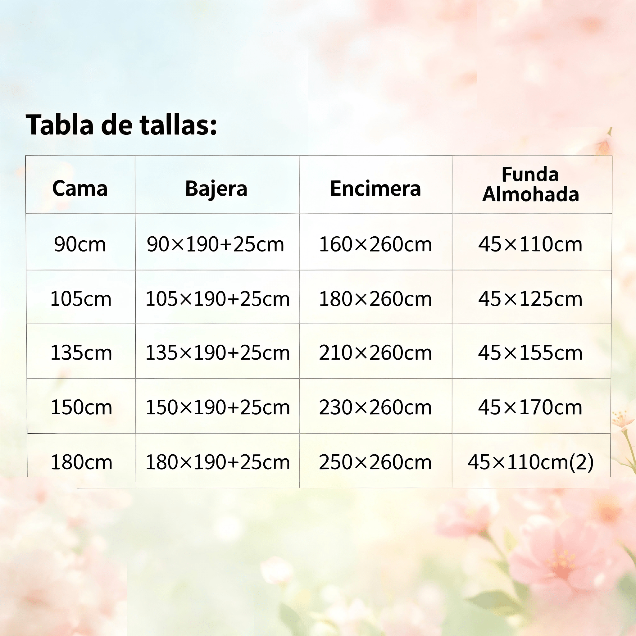 Juego de cama de 3/4 piezas apto para todas las estaciones, que incluye una sábana, una sábana ajustable y fundas de almohada. Medidas: 90 cm, 105 cm, 135 cm, 150 cm y 180 cm detail image - detail view 3