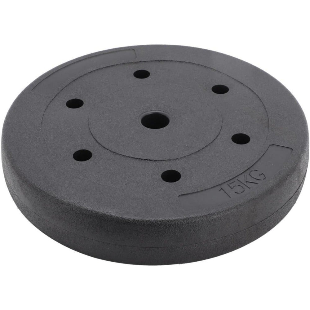 Juego de placas de peso estándar de 15Kg/ 20Kg/ 30Kg, mancuernas, barra de gimnasio, entrenamiento de levantamiento de pesas, placas de mancuernas para culturismo detail image - detail view 3