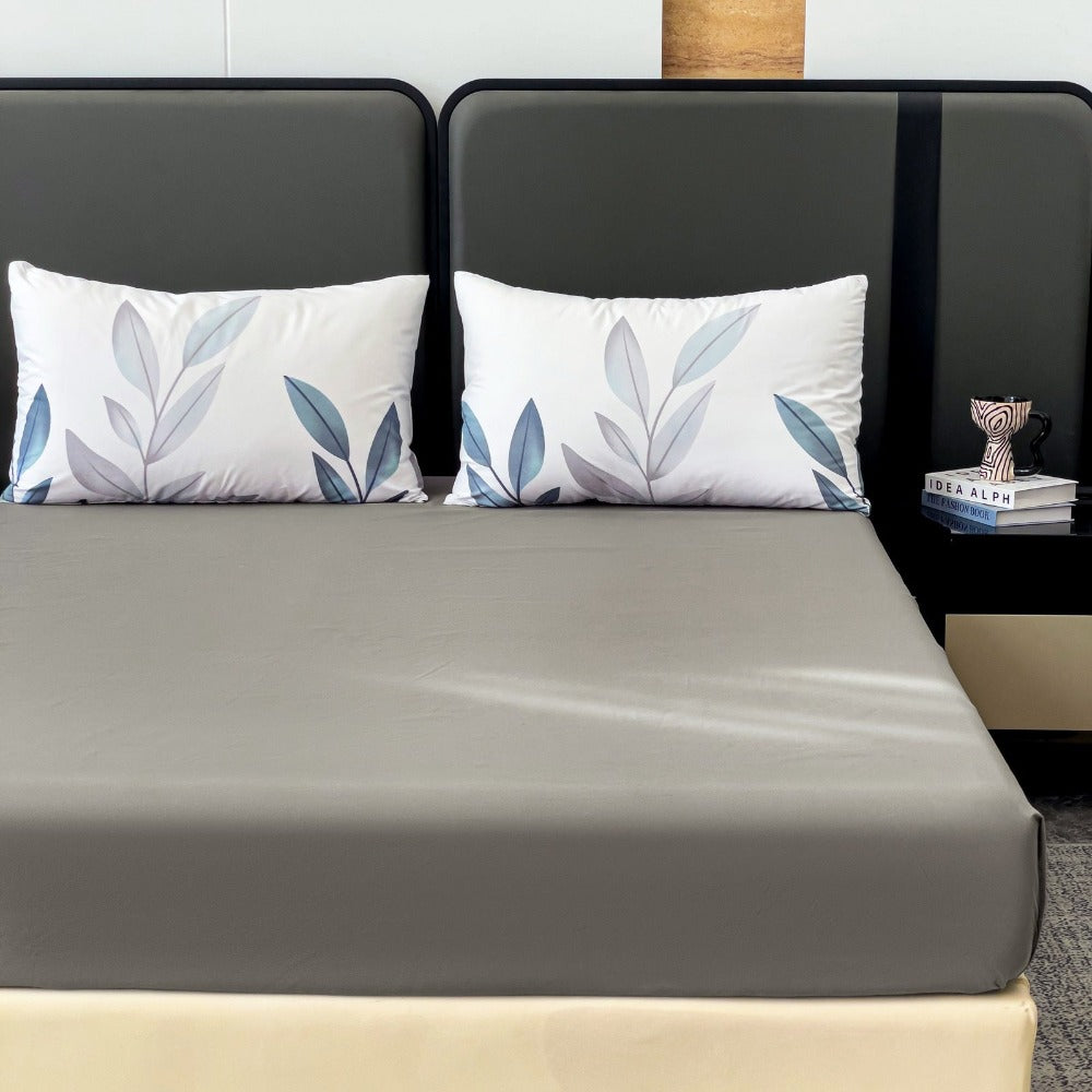 Juego de Sábanas Estampado de 3 o 4 Piezas, Muy Suave, Cómodo y Transpirable, Incluye Sábana Encimera + Sábana Bajera Ajustable + Fundas de Almohada de Sobre detail image - detail view 3