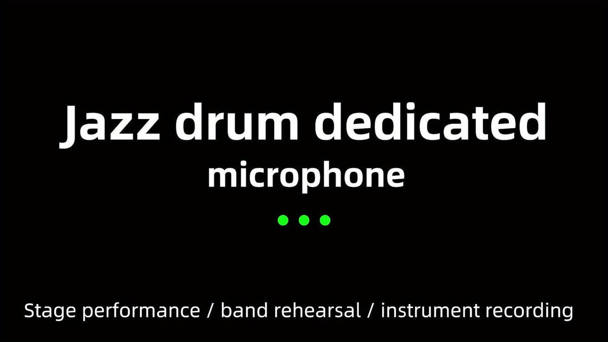 Kit de micrófonos dinámicos con cable Depusheng de 5/7 piezas para batería, voz y otros instrumentos con clip roscado para escenario, 4 de julio/Día de la Independencia detail image - detail view 10