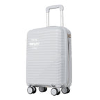 Maleta de Cabina PP de 18 Pulgadas en 6 Colores, 100% Material PP Resistente y Antipresión, Mango Elástico y Ruedas Giratorias 360°, Esencial de Viaje Moderno y Práctico detail image - detail view 12