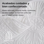 MANEMI - Colcha bouti para verano y entretiempo - Colcha para cama inluye 1 o 2 funda de cojin segun la medida，Colcha cubre cama 100% poliester, suave y transpirable. El diseño de la funda de cojin puede variar según el corte del tejido det