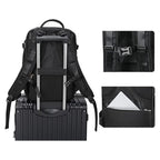 Mochila de Viaje para Cabina de Avion 45x30x20 para Vuelo Barato Equipaje de Mano y Espaciosa con Compartimento para Zapatos y Mochila Antirrobo Multifuncional para Viajes 2210. detail image - detail view 17