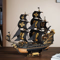 ROKR El Caballito de Mar Barca 3D Puzzle de Madera Modelos de Barcos Kits de Manualidades para Decoración del Hogar y la Oficina, un Regalo Distintivo para Amantes de las Manualidades Adultos variant image